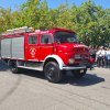 Desfile de unidades bomberos